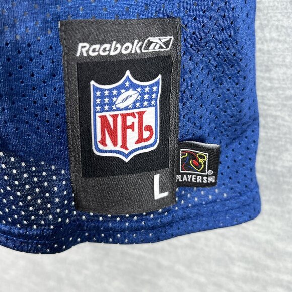 Reebok NFL Indianapolis Colts #18 Peyton Manning Mens L On Field Home Jersey - Picture 11 of 15